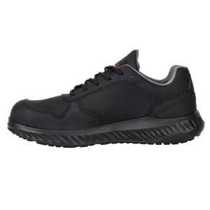 Slipbuster Recycled Microfibre Trainers Matte Black 37