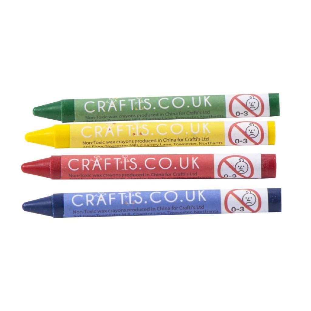 Crafti’s Children’s Round Crayons (Pack 200)