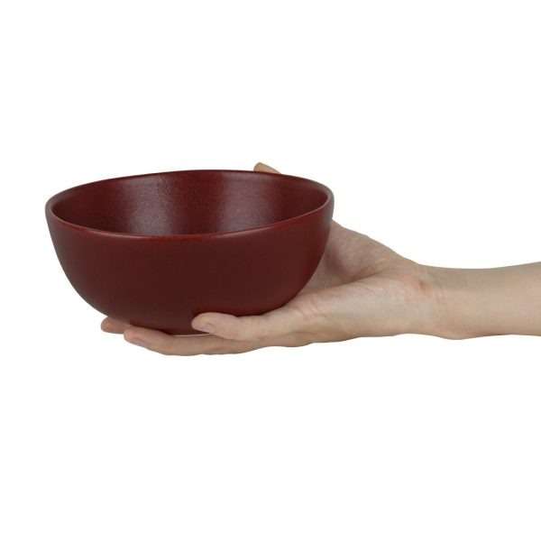 Olympia Build A Bowl Red Deep Bowl – 155x70mm (Box 6)