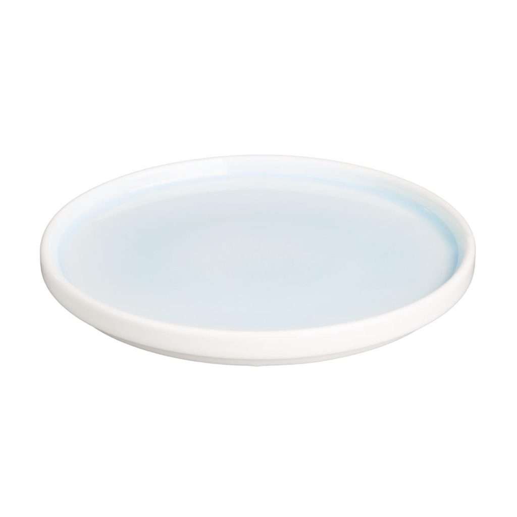 Olympia Fondant Plate Aqua – 215mm 8 1/2″ (Box 6)