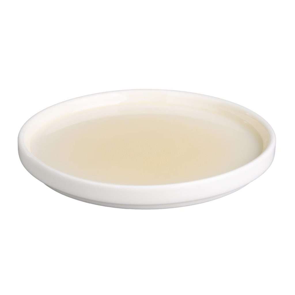 Olympia Fondant Plate Lemon – 152mm 6″ (Box 6)