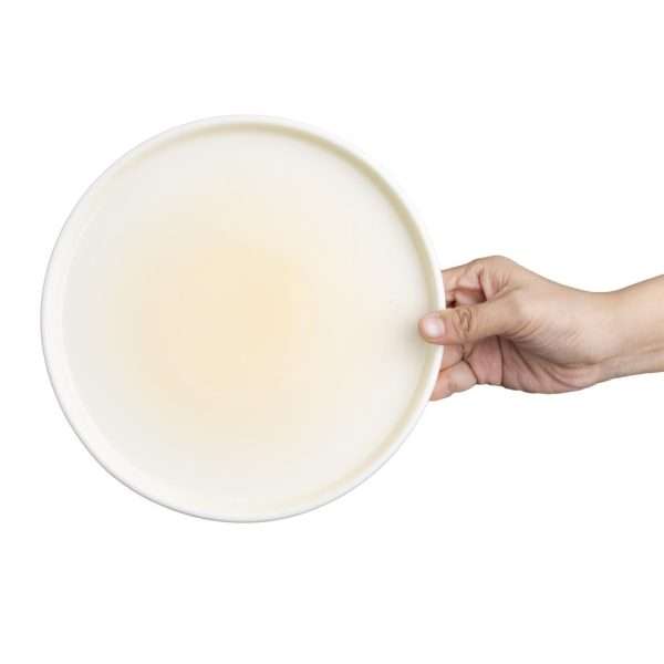 Olympia Fondant Plate Lemon – 215mm 8 1/2″ (Box 6)