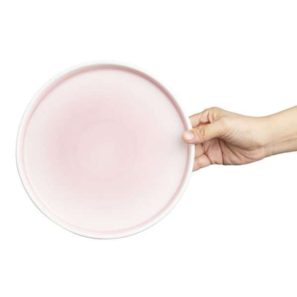 Olympia Fondant Plate Pink – 215mm 8 1/2″ (Box 6)