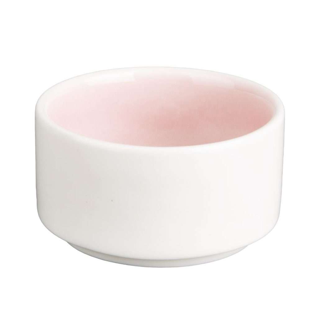 Olympia Fondant Dipping Dish Pink – 70mm 2 3/4″ (Box 12)