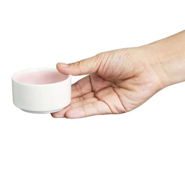 Olympia Fondant Dipping Dish Pink – 70mm 2 3/4″ (Box 12)
