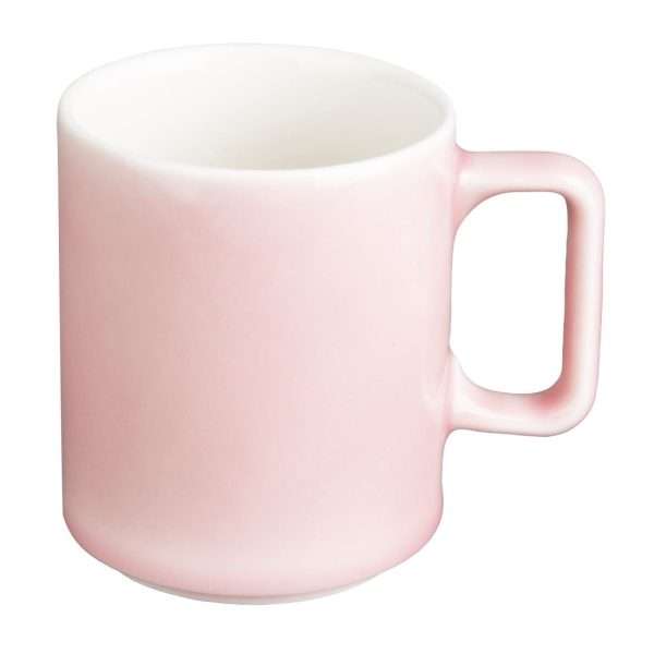 Olympia Fondant Mug Pink – 340ml 11.5fl oz (Box 6)