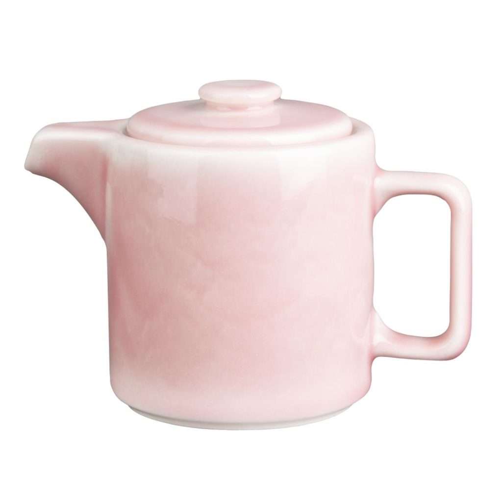 Olympia Fondant Tea Pot Pink – 450ml 15.2fl oz (Box 2)