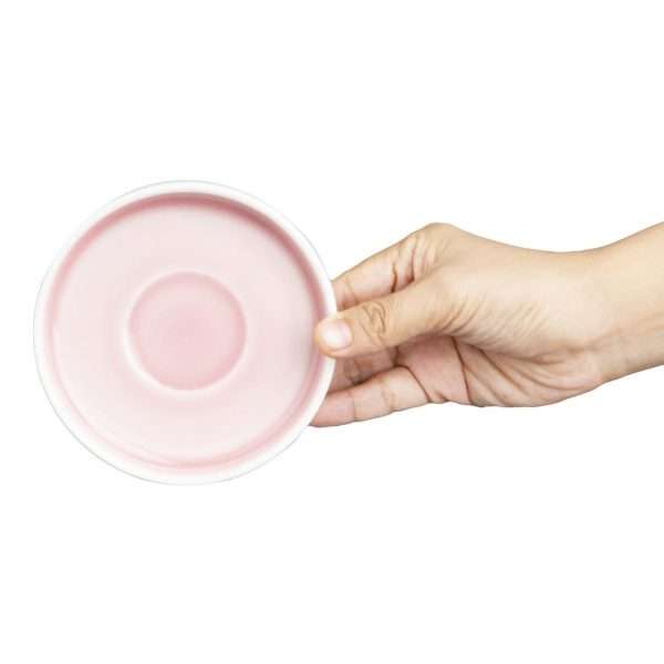 Olympia Fondant Saucer Pink – 115mm 4 1/2″ for CU458 (Box 6)