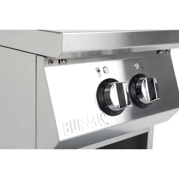 Buffalo Freestanding 2 Zone Induction Hob