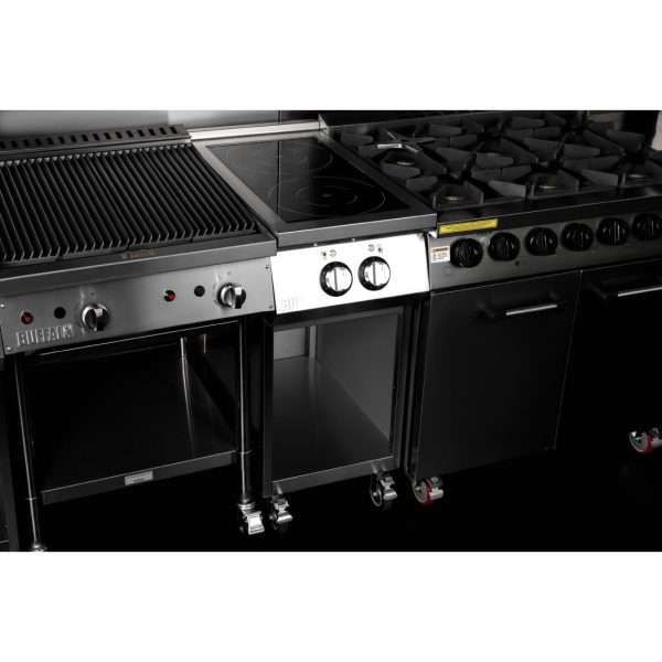 Buffalo Freestanding 2 Zone Induction Hob