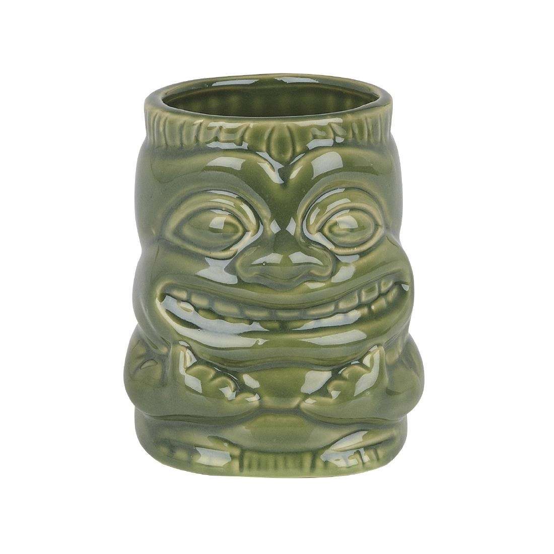 cz411_new1 Beaumont Ceramic Tiki Mug With Handle Sea Green 425ml