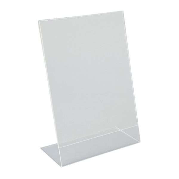Beaumont Perspex Menu Holder Angled A5