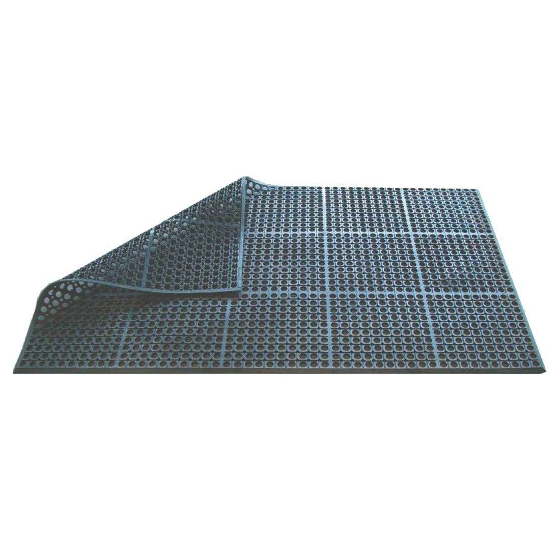 cz554_new1 Beaumont Anti-Slip Floor Safety Mat Black 1500 x 900mm