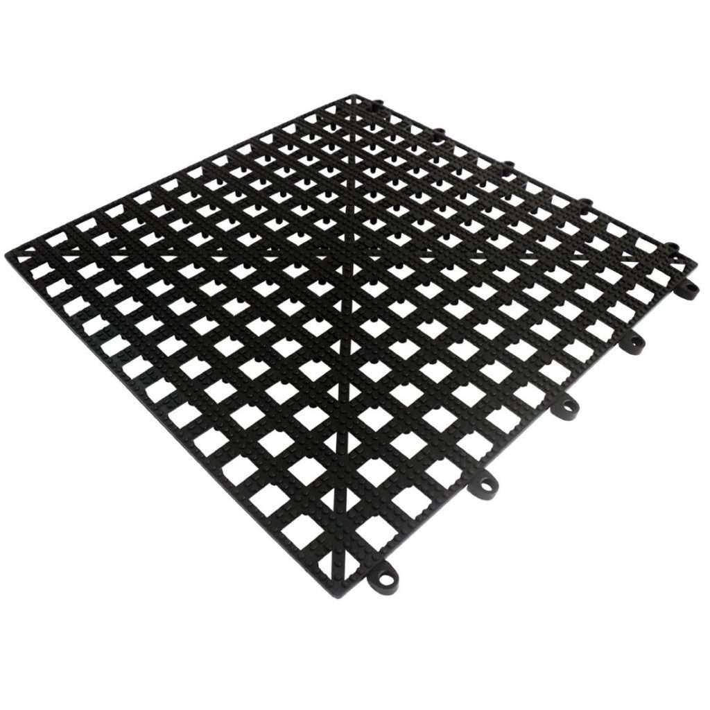 Beaumont Bar Shelf Tile – Black 300x300mm