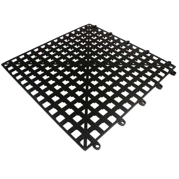 Beaumont Bar Shelf Tile – Black 300x300mm