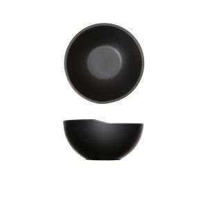 Black Copenhagen Melamine Bowl 15.5 x 7.5cm QTY:6