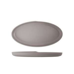 Sand Brown Copenhagen Oval Melamine Dish 40 x 20cm QTY:1