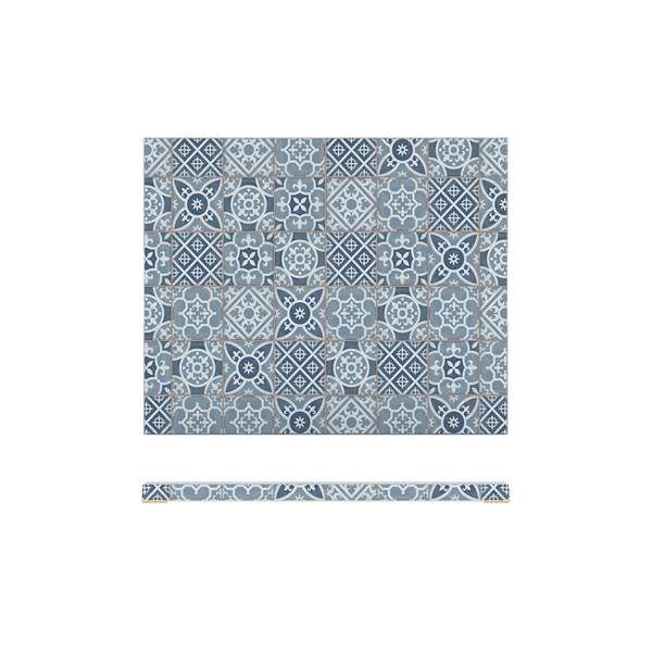 Blue Marrakesh Melamine GN1/2 Slab 32.5 x 26.5cm QTY:1