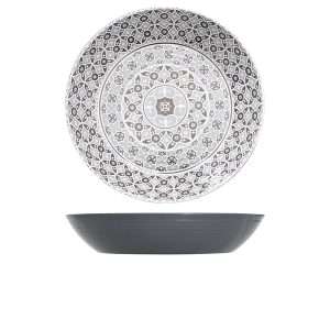 Grey Marrakesh Melamine Bowl 42.5 x 8cm QTY:1