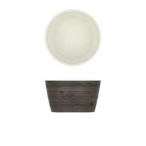 Oak/White New Haven Melamine Bowl 26.5 x 15cm QTY:1