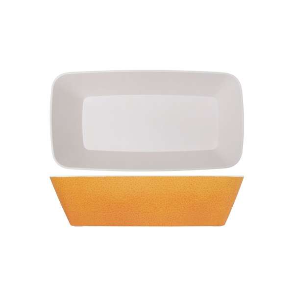 Orange Seville Melamine GN1/3 Deep Dish 32.5 x 17.6 x 8cm QTY:1