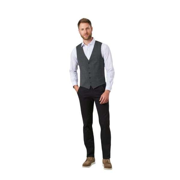 Brook Taverner Mens Miami Slim Fit Chinos Black 28″