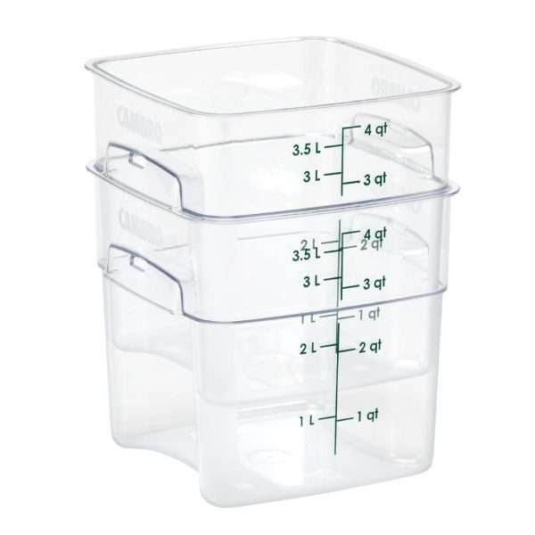 Cambro FreshPro Camsquare Food Storage Container 3.8Ltr