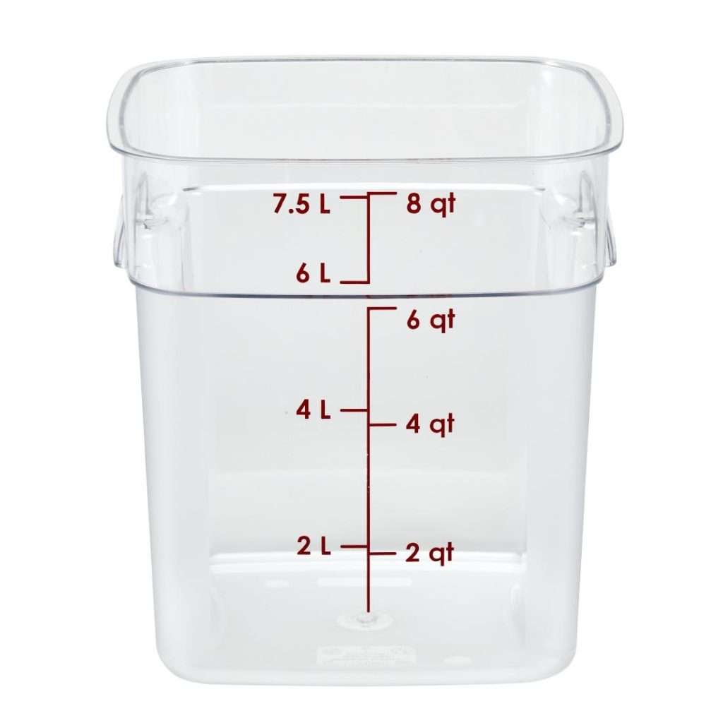 Cambro 7.6Ltr FreshPro Camsquare Food Storage Container
