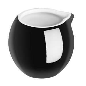 Olympia Cafe Milk Jug Black – 70ml 2.36fl oz (Pack of 6)
