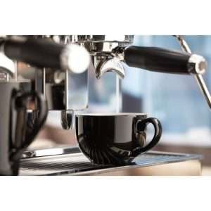 Olympia Cafe Coffee Cup Black – 230ml 8fl oz (Pack of 12)