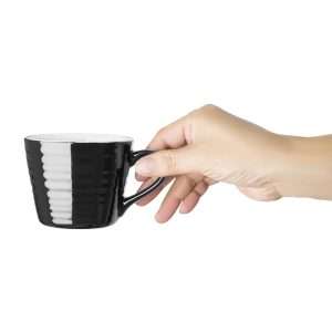 Olympia Cafe Aroma Mug Black – 230ml (Pack of 6)