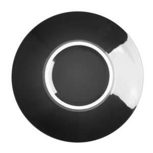 Olympia Cafe Flat White Saucer Black (Pack of 12)