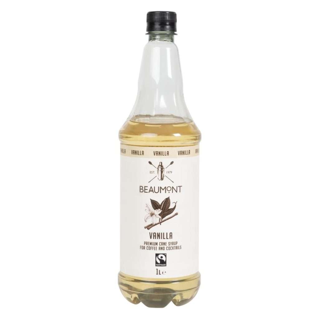 Beaumont Vanilla Syrup 1ltr