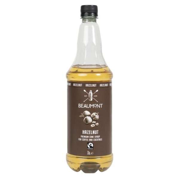 Beaumont Hazelnut Syrup 1ltr