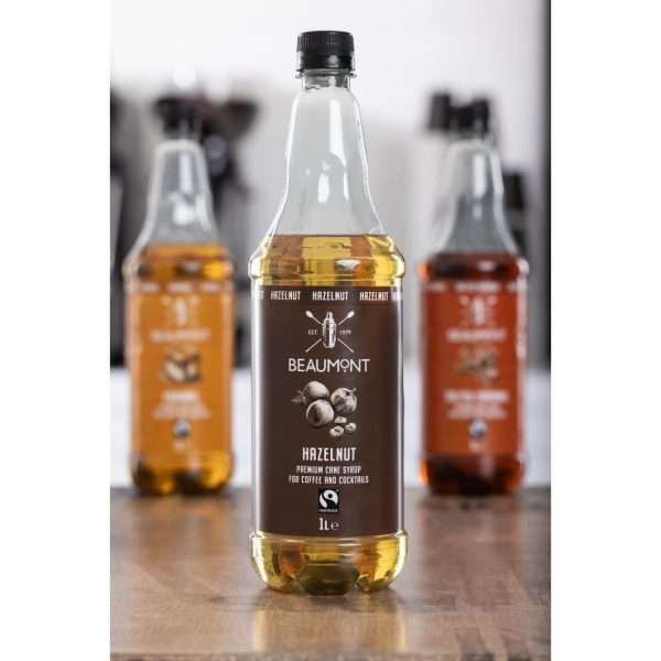 Beaumont Hazelnut Syrup 1ltr