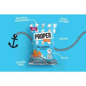 Proper Corn Popcorn Lightly Sea Salted 24x20g