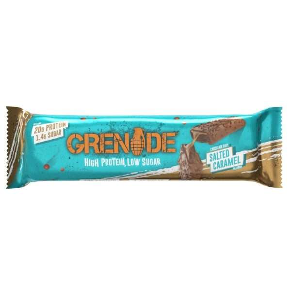 Grenade Protein Bar Choc Chip Salted Caramel 60g (Pack of 12)