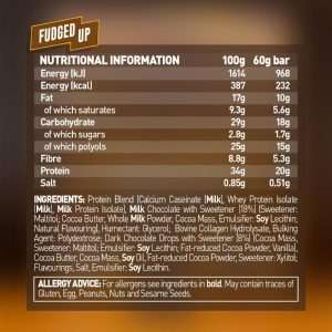 Grenade Protein Bar Fudged Up 60g (Pack of 12)