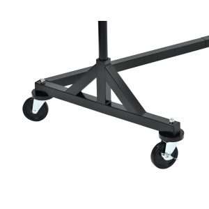 Black Garment Rail
