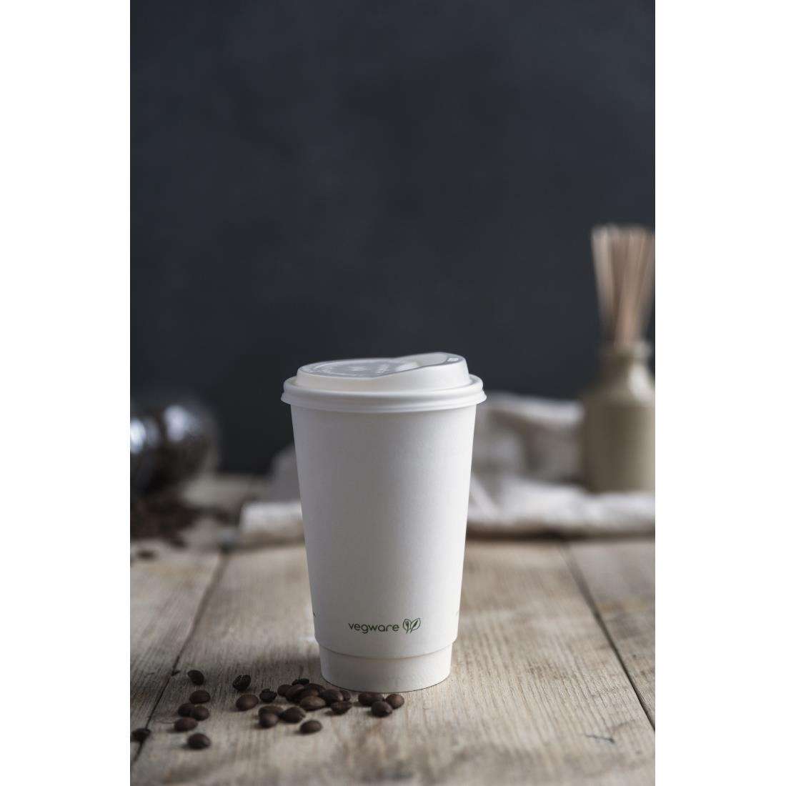 dx578_npi23-3 Vegware Hot Cup White Double Wall 16oz 89-Series (Pack of 400)