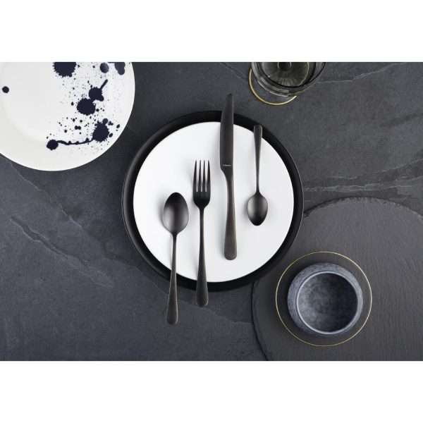 Amefa Dessert Spoon Black (Pack of 12)