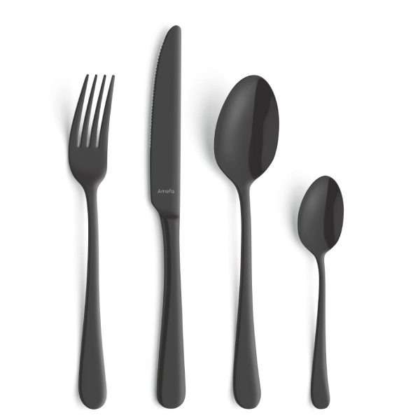 Amefa Dessert Spoon Black (Pack of 12)