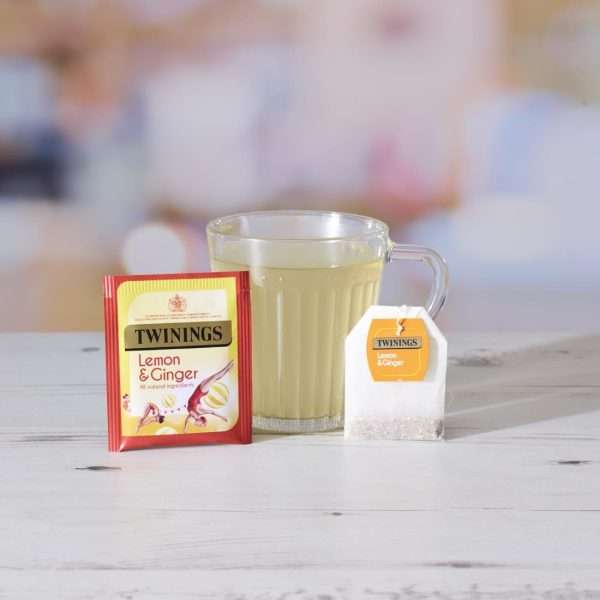 Twinings Lemon & Ginger Enveloped Tea Bags (Pack of 240)