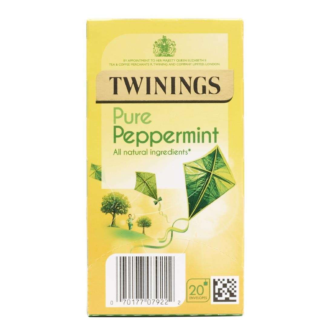 dz464_npi23 Twinings Pure Peppermint Enveloped Tea Bags (Pack of 240)