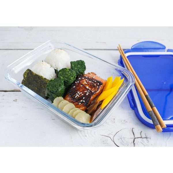 Pyrex Cook & Go Large Rectangular Dish With Lid 3.3Ltr