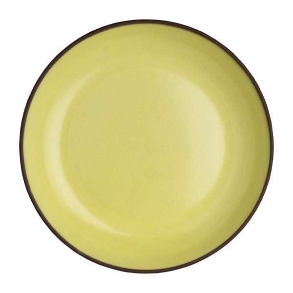 Maham Studio Spice Saffron Deep Plates 220x40mm (Pack of 12)
