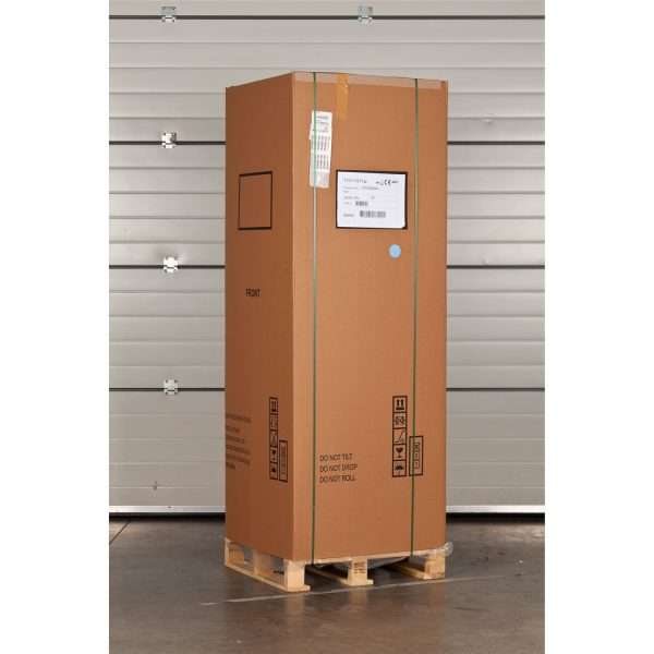 Tefcold FS1380 White, Glass Door Refrigerator