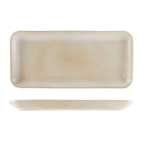 Terra Stoneware Antigo Barley Narrow Rectangular Platter 35 x 16.5cm QTY:3