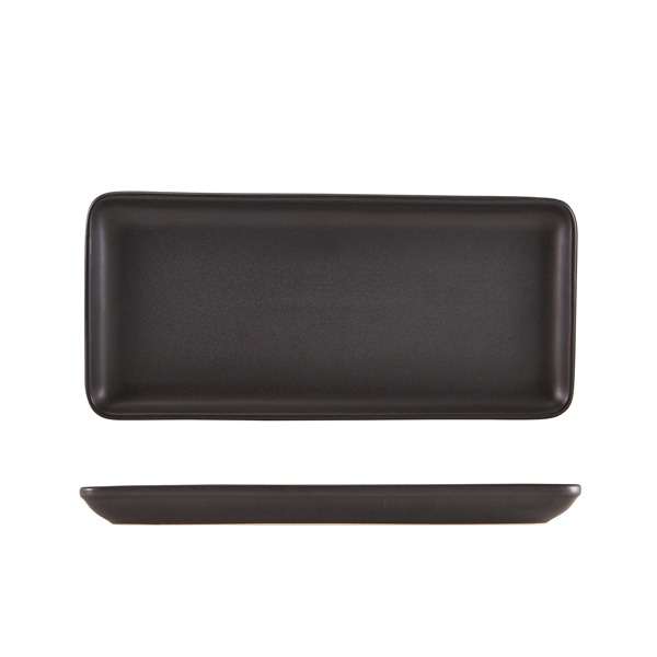 Terra Stoneware Antigo Narrow Rectangular Platter 31 x 14cm QTY:6