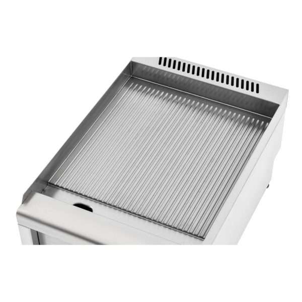 Buffalo 600 Series Ribbed Electric Griddle 400mm